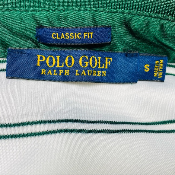 Ralph Lauren Polo Golf US Open 2016 Oakmont Polo Shirt Size small Green stripes - Picture 4 of 9